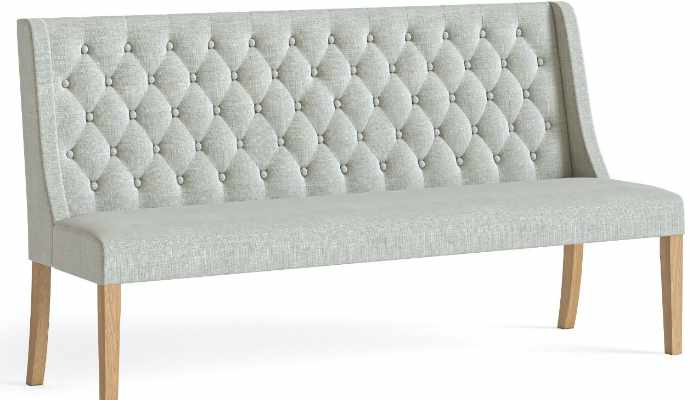 Button Back Sofa Beige