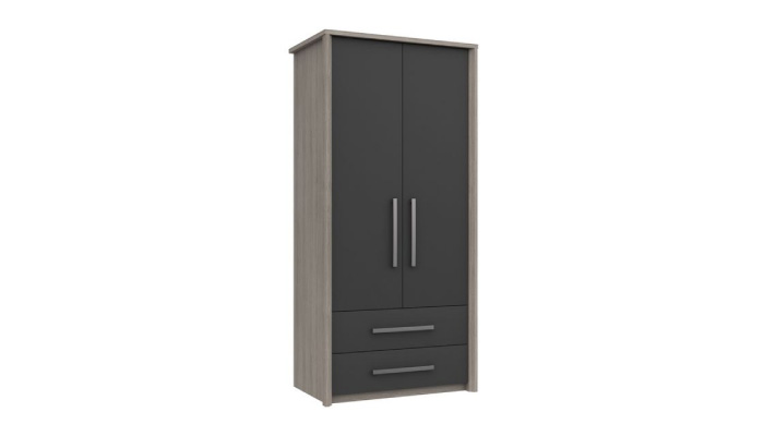 2 Door Combination Wardrobe