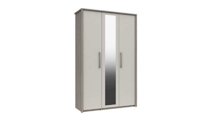 Tall 3 Door Wardrobe with Mirror