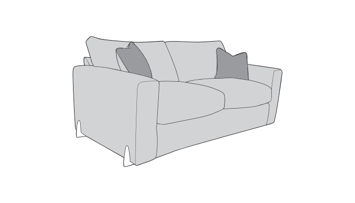 3 Seater Standard Back Sofa