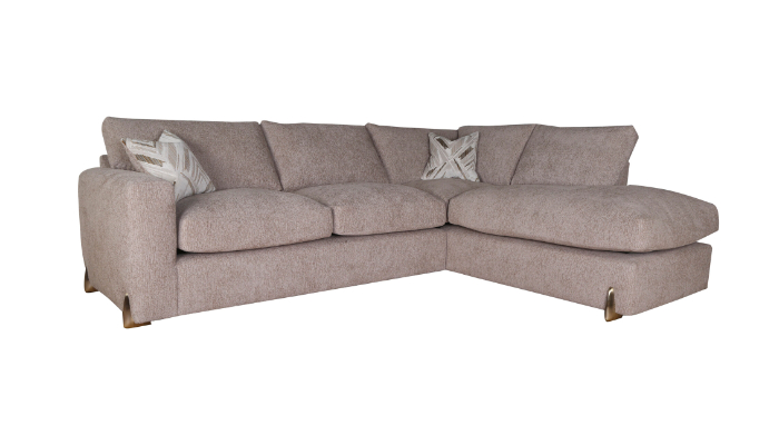 Chaise Corner Standard Back Sofa