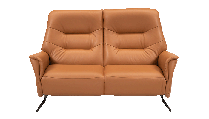 3 Seater MANUAL Recliner Sofa (Leather)