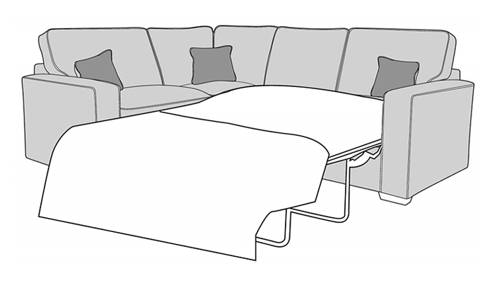 Corner Sofabed (L)