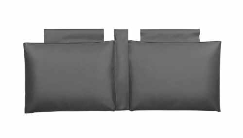 Double Headboard Cushion Dark Grey