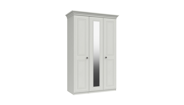 3 Door Robe with Mirror