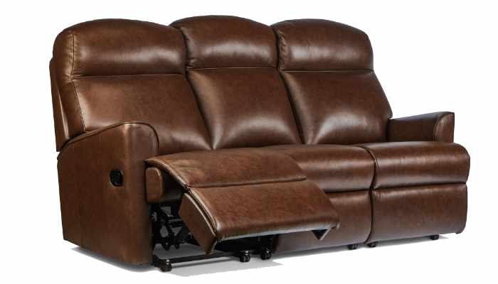 Small Powered Reclining 3 Seater