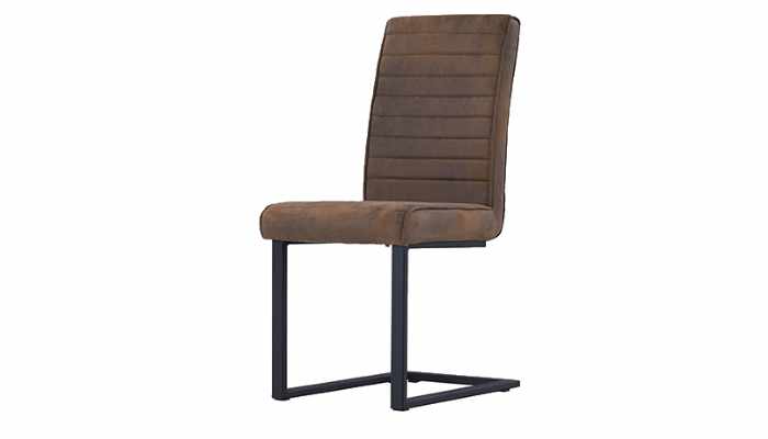 Cantilever Dining Chair Tan