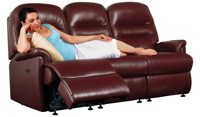 Small Power Recliner 3 Seater