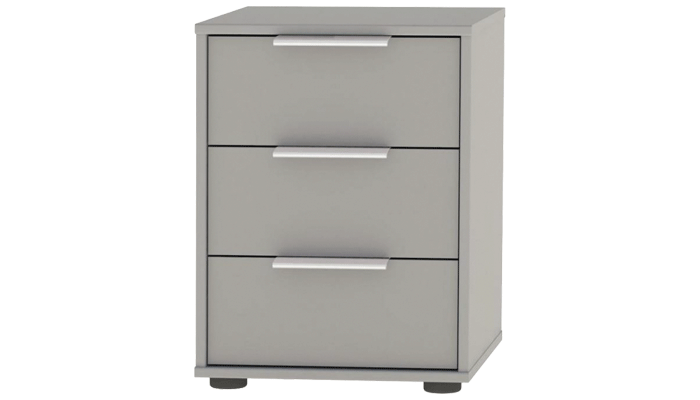 3 Drawer Low Bedside