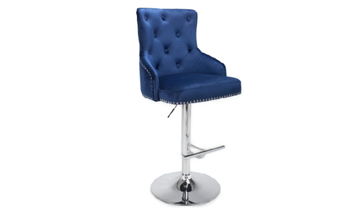 Ocean Blue Bar Stool