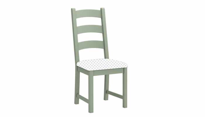 Ladder Dining Chair NO CUSHION Sage 