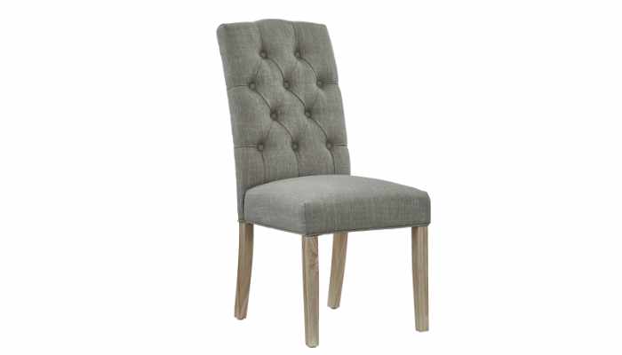 Chelsea Chair Grey White Washed Leg