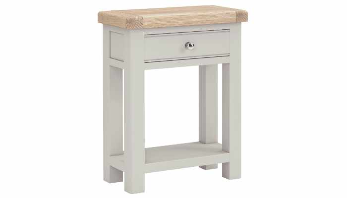 Telephone Table Stone Grey