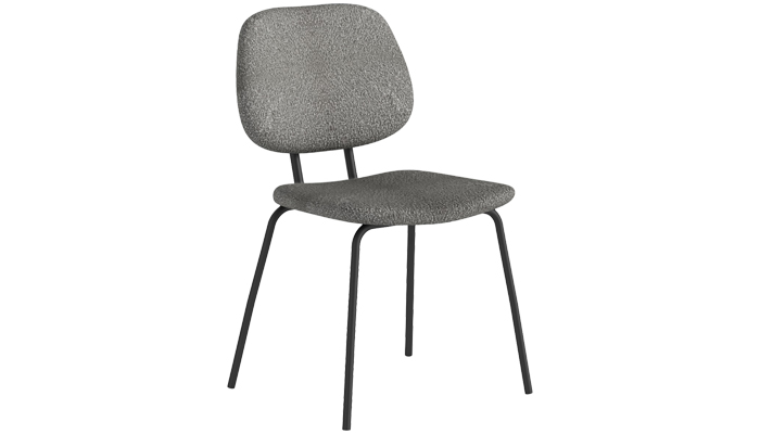 Florence Chair - Grey Boucle 70185T2