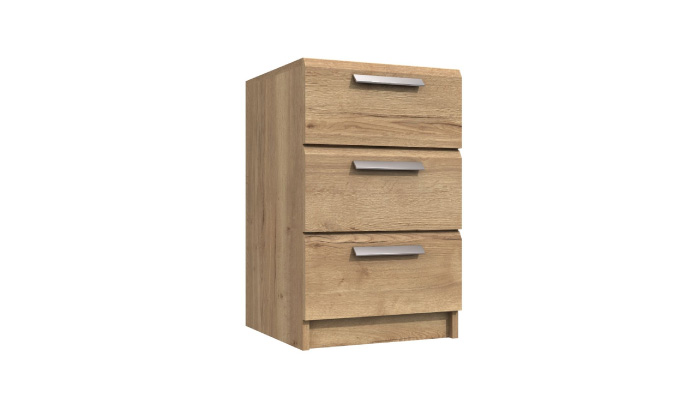 3 Drawer Bedside Chest