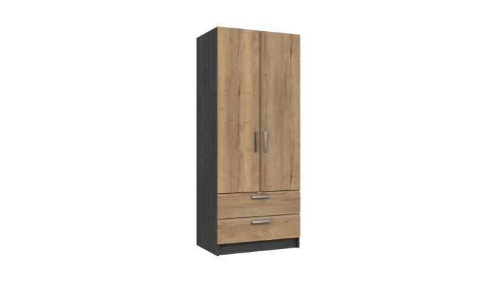 2 Door Combination Wardrobe