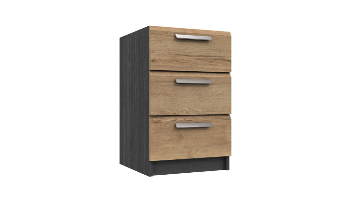 3 Drawer Bedside Chest