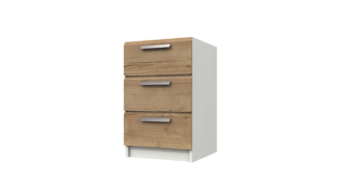 3 Drawer Bedside Chest